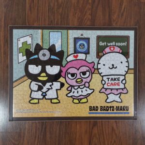 JSP002 - 500pcs - 42 x 56.8cm (Jigsaw - 38 x 53cm) - 12mm Solid Wood with ABS Edging - Double Tape Puzzle to wood