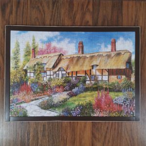 JSP011 - 300pcs - Enticing Garden -29 x 41cm (Jigsaw - 26 x 38cm) - 12mm Solid Wood with ABS Edging - Double Tape Puzzle to wood