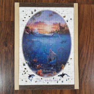 JSP021 - 120pcs - The Gathering - 21.5 x 29.0cm (Jigsaw - 18.2 x 25.6cm) - 9mm Solid Wood with ABS Edging - Double Tape Puzzle to wood