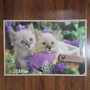 JSP035 - 1000pcs - 53.0 x 78.0cm (Jigsaw - 50 x 75.0cm) - 12mm Solid Wood with ABS Edging - Double Tape Puzzle to wood