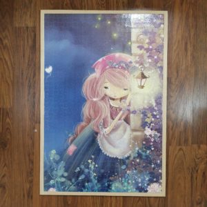 JSP037 - 1000pcs - 53.0 x 78.0cm (Jigsaw - 50 x 75.0cm) - 12mm Solid Wood with ABS Edging - Double Tape Puzzle to wood