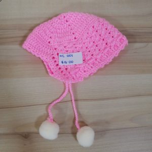 HC001 - Amigurumi Baby Cap - 100% Handmade Crochet - 58gm