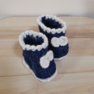 HC011 - Amigurumi Baby Shoe - 100% Handmade Crochet - 40gm
