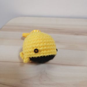 HC019 - Amigurumi Whale - 100% Handmade Crochet - H6cm - 20gm