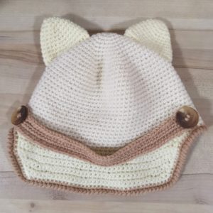 HC020 - Amigurumi Adult Cap - 100% Handmade Crochet - 105gm