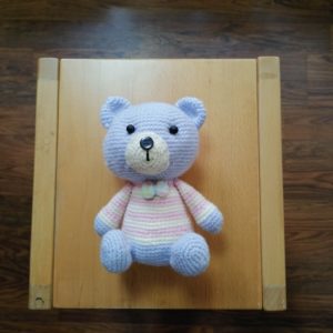 HC023 - Amigurumi Bear Bear - 100% Handmade Crochet - H21cm - 251gm
