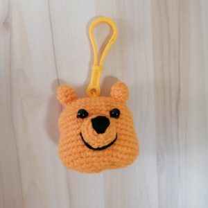 HC028 - Amigurumi Pooh - 100% Handmade Crochet - H9cm - 40gm