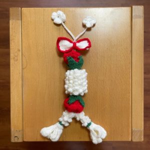 HC057 - Amigurumi Flower Garland(2) - 100% Handmade Crochet - H34cm x L9cm - 24gm