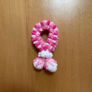 HC059 - Amigurumi Flower Garland(4) - 100% Handmade Crochet - H12cm x L7.5cm - 10gm