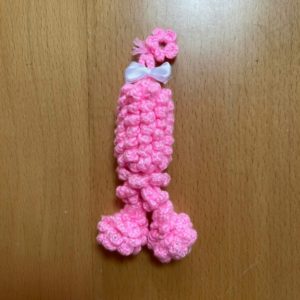 HC060 - Amigurumi Flower Garland(5) - 100% Handmade Crochet - H17cm x L7cm - 10gm