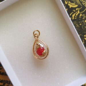 Thai Amulet - Naga Eye - Diamond Naga & Eye. This Serpent stone bring Good Luck to the owner. Good Health & Mysterious powers. Repel fear or evil. Excellent for eyes vision. FREE: Amulet Box & 2pcs Lucky 4D Aikhai Joss-stick