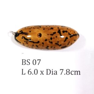 Thai Amulet – POLISHED BODHI SEED (BS 07) – POLISHED THOUSAND EYES BODHI SEED – PROMOTIONAL PRICE: S$28.00(Usual: S$35.00) – FREE (Whilst Stock Last): Micro Gold Amulet Pin, Adjustable Nylon String Necklace & Jewelry Box