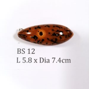 Thai Amulet – POLISHED BODHI SEED (BS 12) – POLISHED THOUSAND EYES BODHI SEED – PROMOTIONAL PRICE: S$28.00(Usual: S$35.00) – FREE (Whilst Stock Last): Micro Gold Amulet Pin, Adjustable Nylon String Necklace & Jewelry Box