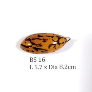 Thai Amulet – POLISHED BODHI SEED (BS 16) – POLISHED THOUSAND EYES BODHI SEED – PROMOTIONAL PRICE: S$28.00(Usual: S$35.00) – FREE (Whilst Stock Last): Micro Gold Amulet Pin, Adjustable Nylon String Necklace & Jewelry Box