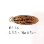 Thai Amulet – POLISHED BODHI SEED (BS 34) – POLISHED THOUSAND EYES BODHI SEED – PROMOTIONAL PRICE: S$28.00(Usual: S$35.00) – FREE (Whilst Stock Last): Micro Gold Amulet Pin, Adjustable Nylon String Necklace & Jewelry Box