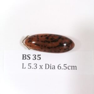 Thai Amulet – POLISHED BODHI SEED (BS 35) – POLISHED THOUSAND EYES BODHI SEED – PROMOTIONAL PRICE: S$28.00(Usual: S$35.00) – FREE (Whilst Stock Last): Micro Gold Amulet Pin, Adjustable Nylon String Necklace & Jewelry Box