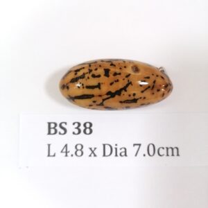 Thai Amulet – POLISHED BODHI SEED (BS 38) – POLISHED THOUSAND EYES BODHI SEED – PROMOTIONAL PRICE: S$28.00(Usual: S$35.00) – FREE (Whilst Stock Last): Micro Gold Amulet Pin, Adjustable Nylon String Necklace & Jewelry Box