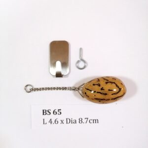 Thai Amulet – Decorative Thousand Eyes Bodhi Seed (BS 65) – Best Natural Lizard Repellent – Hang at altar table, wall, door entrance – PROMOTIONAL PRICE: S$35.00(Usual: S$42.00) – FREE (Whilst Stock Last): Stainless Steel, Hood & Jewelry Box