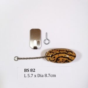 Thai Amulet – Decorative Thousand Eyes Bodhi Seed (BS 82) – Best Natural Lizard Repellent – Hang at altar table, wall, door entrance – PROMOTIONAL PRICE: S$35.00(Usual: S$42.00) – FREE (Whilst Stock Last): Stainless Steel, Hood & Jewelry Box