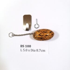 Thai Amulet – Decorative Thousand Eyes Bodhi Seed (BS 100) – Best Natural Lizard Repellent – Hang at altar table, wall, door entrance – PROMOTIONAL PRICE: S$35.00(Usual: S$42.00) – FREE (Whilst Stock Last): Stainless Steel, Hood & Jewelry Box