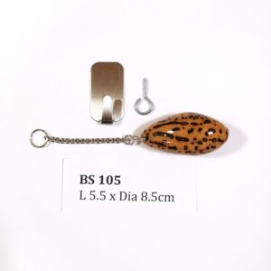 Thai Amulet – Decorative Thousand Eyes Bodhi Seed (BS 105) – Best Natural Lizard Repellent – Hang at altar table, wall, door entrance – PROMOTIONAL PRICE: S$35.00(Usual: S$42.00) – FREE (Whilst Stock Last): Stainless Steel, Hood & Jewelry Box