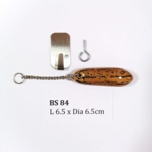 Thai Amulet – Decorative Thousand Eyes Bodhi Seed (BS 84) – Best Natural Lizard Repellent – Hang at altar table, wall, door entrance – PROMOTIONAL PRICE: S$35.00(Usual: S$42.00) – FREE (Whilst Stock Last): Stainless Steel, Hood & Jewelry Box