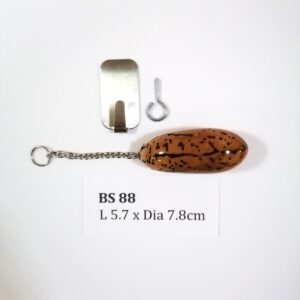 Thai Amulet – Decorative Thousand Eyes Bodhi Seed (BS 88) – Best Natural Lizard Repellent – Hang at altar table, wall, door entrance – PROMOTIONAL PRICE: S$35.00(Usual: S$42.00) – FREE (Whilst Stock Last): Stainless Steel, Hood & Jewelry Box