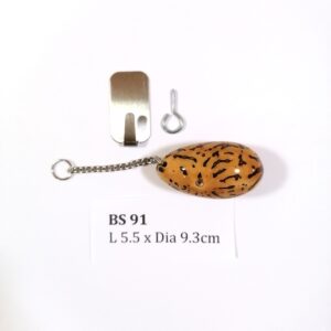 Thai Amulet – Decorative Thousand Eyes Bodhi Seed (BS 91) – Best Natural Lizard Repellent – Hang at altar table, wall, door entrance – PROMOTIONAL PRICE: S$35.00(Usual: S$42.00) – FREE (Whilst Stock Last): Stainless Steel, Hood & Jewelry Box
