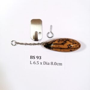 Thai Amulet – Decorative Thousand Eyes Bodhi Seed (BS 93) – Best Natural Lizard Repellent – Hang at altar table, wall, door entrance – PROMOTIONAL PRICE: S$35.00(Usual: S$42.00) – FREE (Whilst Stock Last): Stainless Steel, Hood & Jewelry Box