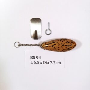 Thai Amulet – Decorative Thousand Eyes Bodhi Seed (BS 94) – Best Natural Lizard Repellent – Hang at altar table, wall, door entrance – PROMOTIONAL PRICE: S$35.00(Usual: S$42.00) – FREE (Whilst Stock Last): Stainless Steel, Hood & Jewelry Box