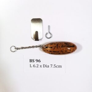 Thai Amulet – Decorative Thousand Eyes Bodhi Seed (BS 96) – Best Natural Lizard Repellent – Hang at altar table, wall, door entrance – PROMOTIONAL PRICE: S$35.00(Usual: S$42.00) – FREE (Whilst Stock Last): Stainless Steel, Hood & Jewelry Box