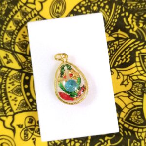 Thai Amulet – Pendant – Naga Eye. This Serpent stone bring Good Luck to the owner. Good Health & Mysterious powers. Repel fear or evil. Excellent for eyes vision. FREE: Amulet Box & 2pcs Lucky 4D Aikhai Joss-stick