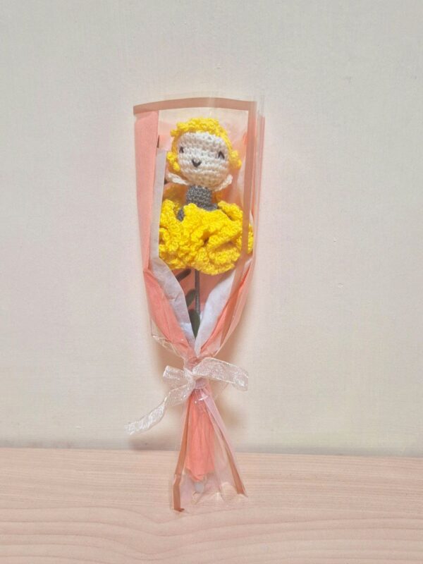 [Local Handmade] Mother's Day Lady in Carnation - Cute Crochet Flower Gift - Image 6